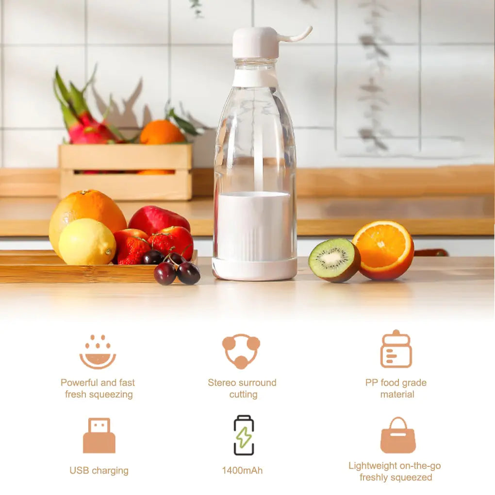 Portable Electric Blender Mini Juice Maker Fruit Rieworkes
