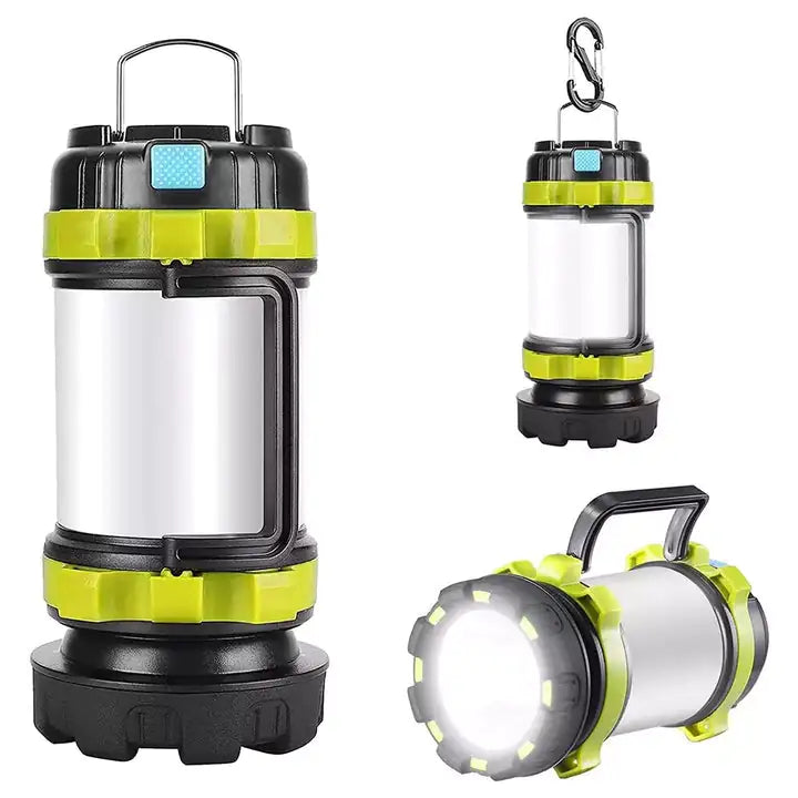 BossLamp Camp Lantern: Dual Light, Dual Power Rieworkes