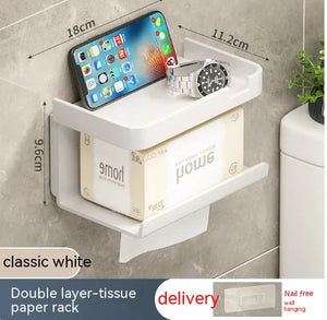 Toilet Tissue Box Wall-mounted Shelves Rieworkes