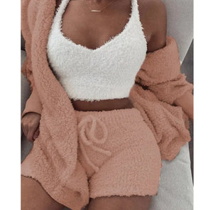 Women's 3-Piece Pajama Set Mimarta