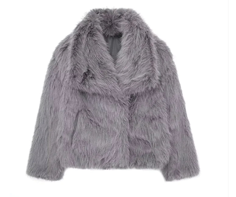 Winter Plush Coat Mimarta