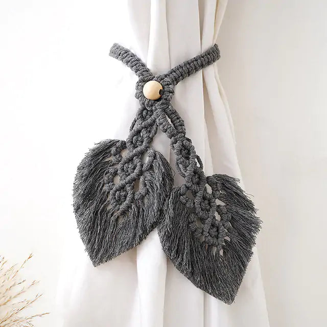 Macrame Room Decoration Curtain Tieback Rope Rieworkes