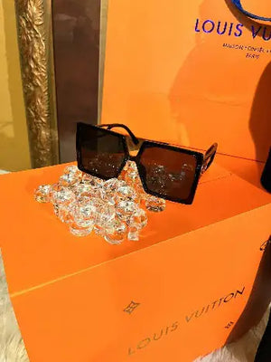 Lux Oversized Vintage D Shape Glasses Rieworkes