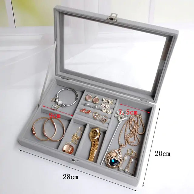 Velvet Jewelry Organizer Rieworkes