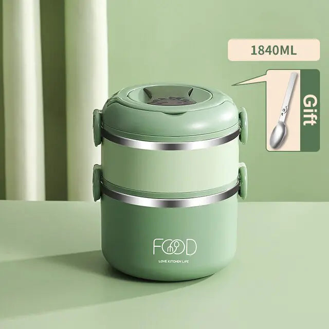 Multi-Layer Stainless Steel Lunch Box Rieworkes
