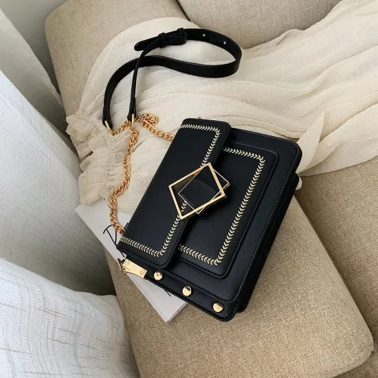 Chain Leather Crossbody Bags Rieworkes