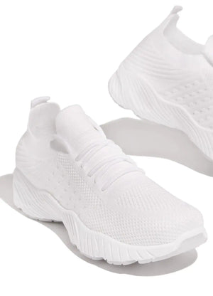 Womens Running Trainers Ladies Sneakers Slip On Walking Gym Comfy Fashion Shoes Rieworkes