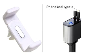 Metal Car Charger 100W Super Fast Charging Car Cigarette Lighter USB-C Adapter Rieworkes