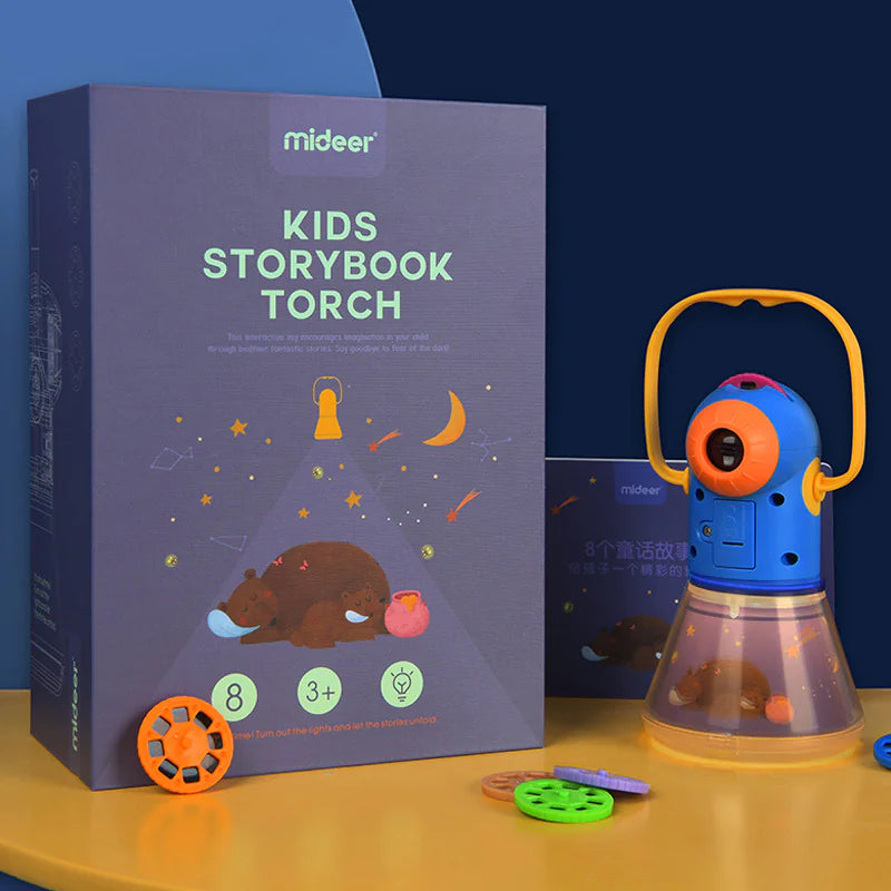 Children's Toy Storybook Torch Projector Mimarta