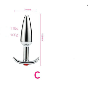 Metal Anal Toy Set for Adult Pleasure and Exploration Mimarta