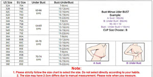 Strapless Seamless Push-Up Bra - Invisible Lingerie for Women, Sexy Front Closure Bralette Rieworkes