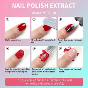 Magic Gel Nail Polish Remover Rieworkes
