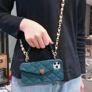 Luxury Women's Phone Case with Chain Lanyard Mimarta