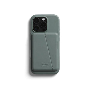 Bellroy Mod Phone Case + Wallet for iPhone 16 Pro (Slim Leather iPhone case Phone Wallet) - Agave Mimarta