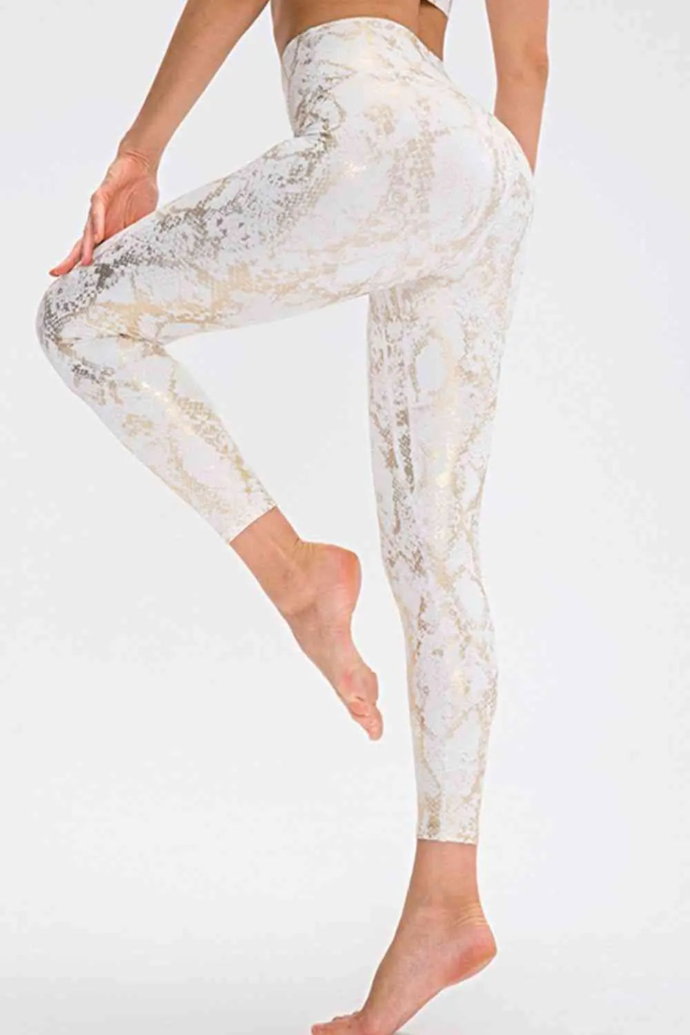 Animal Print Active Pants Rieworkes