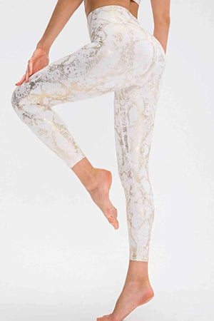 Animal Print Active Pants Rieworkes