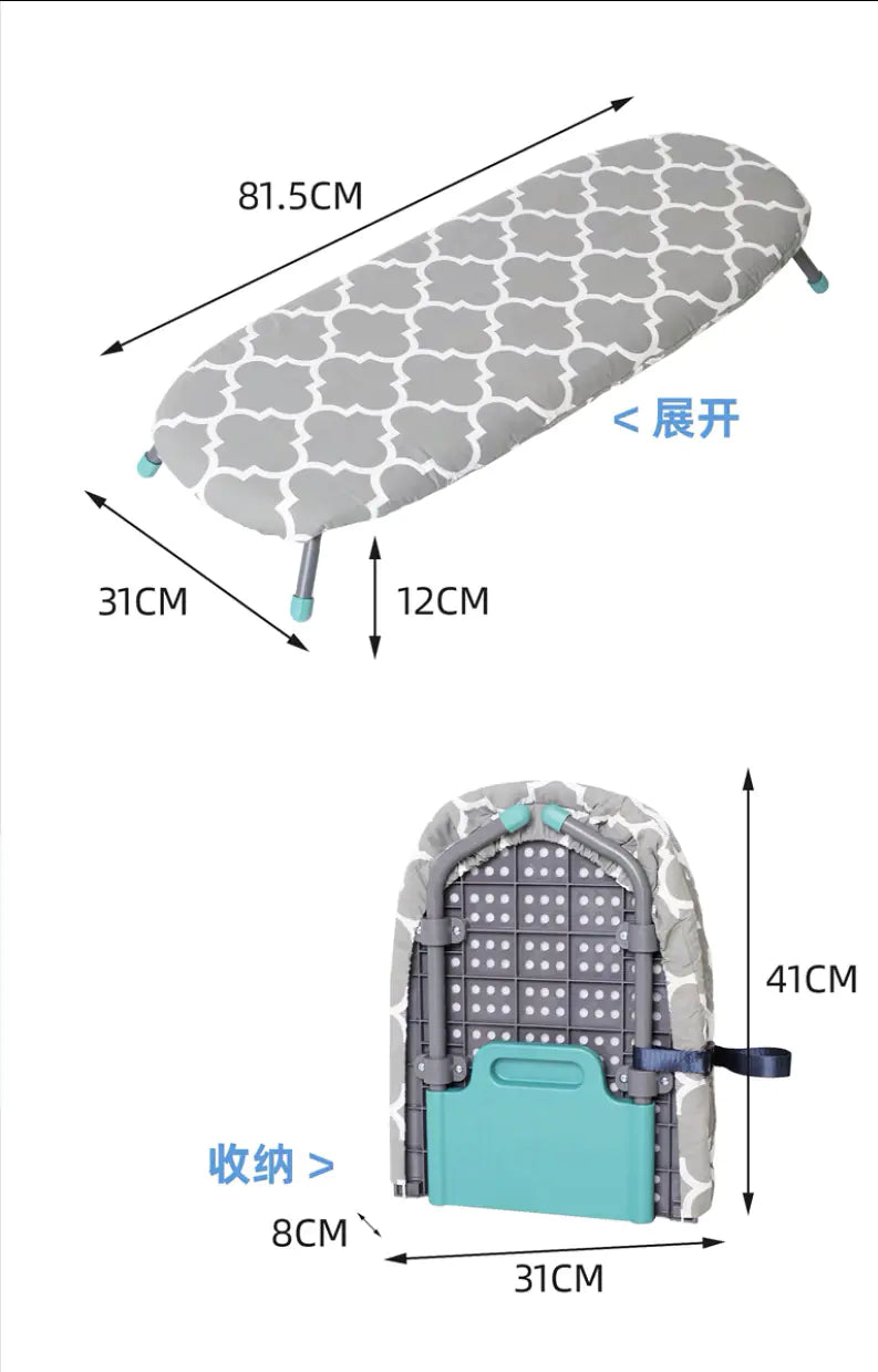 Mini Foldable Ironing Board - Compact &amp; Portable Design Mimarta