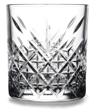 Paşabahçe 52790 Timeless 4 Pieces Whiskey and Water Glasses, 345 cc Rieworkes