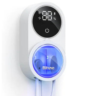 Toothbrush Holder with UV Sanitizer Rieworkes