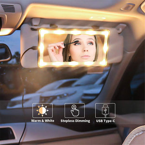 Car Sun Visor Makeup Mirror Rieworkes