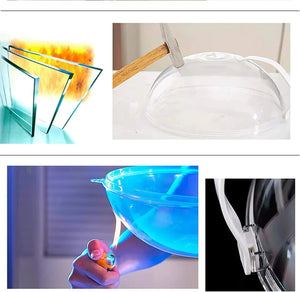 Microwave Food Cover -Transparent High-temperature Resistant Plastic Cover Rieworkes