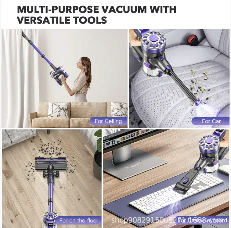 Portable Telescopic Vacuum Cleaner for Household Cleaning Rieworkes