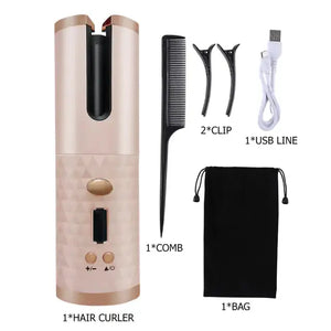Wireless Hair Curler Rieworkes