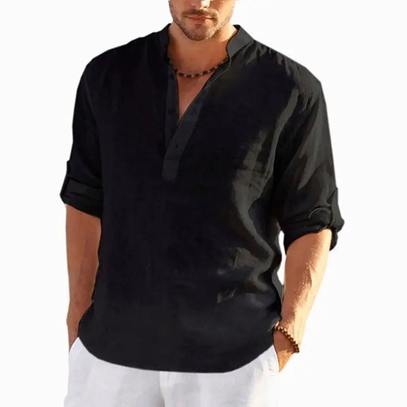 Linen Long Sleeve T-Shirt Rieworkes