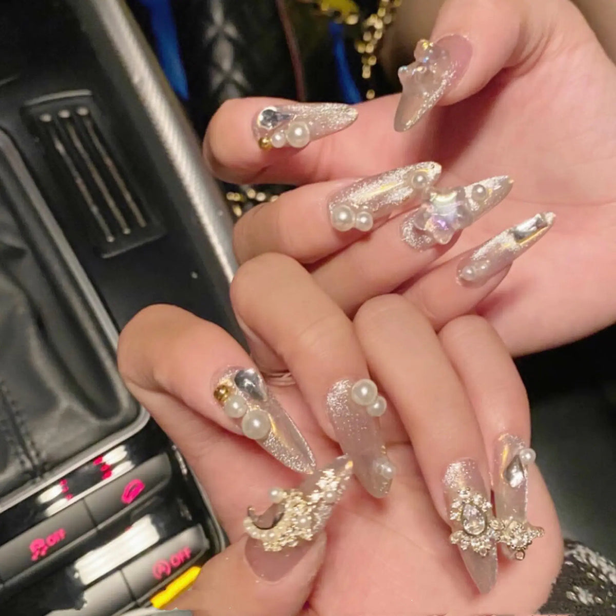 Luxury Cat Eye Nail Art Accessories Set Mimarta