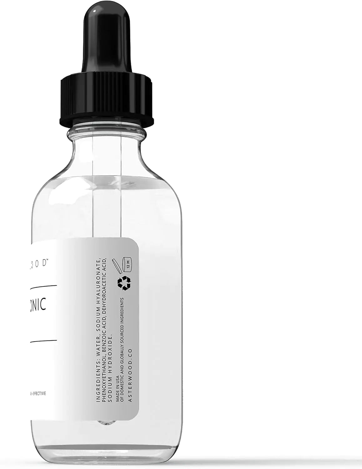 Pure Hyaluronic Acid Serum for Face - Plumping, Anti-Aging & Hydrating - Fragrance-Free, Pairs Well with Vitamin C Face Serum & Hylunaric Acid Moisturizer, 29ml/1 oz 1 Fl Oz (Pack of 1) Rieworkes
