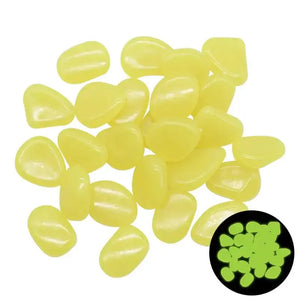 Glow in the Dark Garden Pebbles Rieworkes