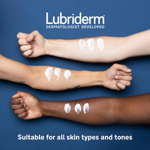 Lubriderm Advanced Therapy Moisturizing Hand and Body Lotion + Pro-Ceramide with Vitamin E and Pro-Vitamin B5, Non-Greasy, Fragrance-Free, Intense Hydration for Itchy, Extra Dry Skin, 32 FL OZ Rieworkes