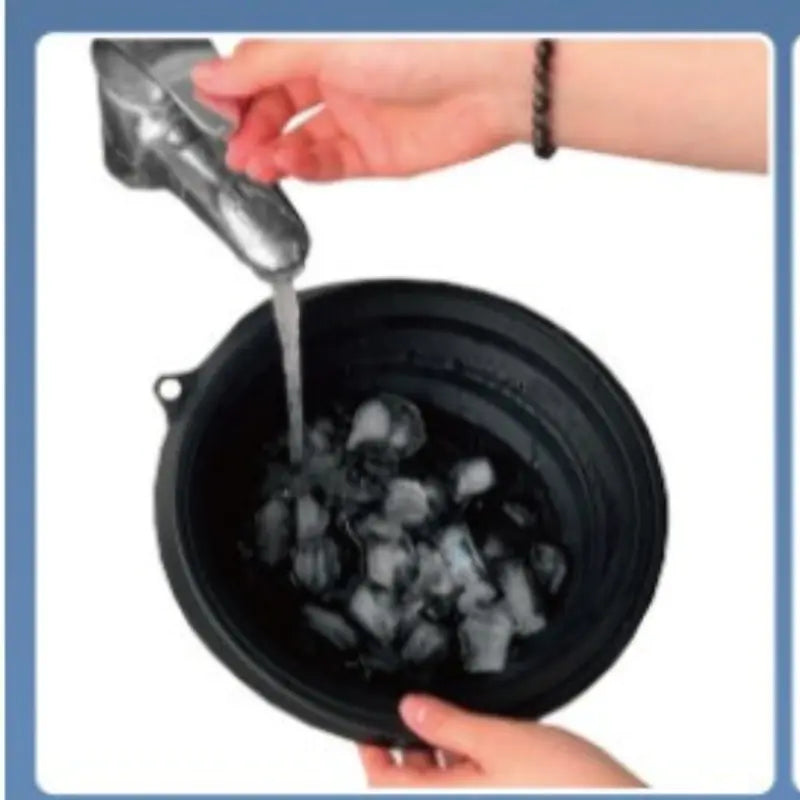 Collapsible Silicone Ice Basin Mimarta