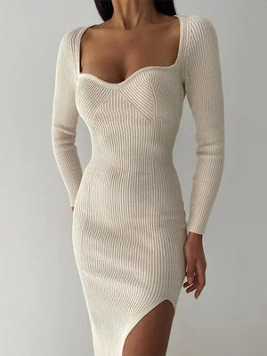 Turtleneck Maxi: Elegant Sweater Dress Rieworkes