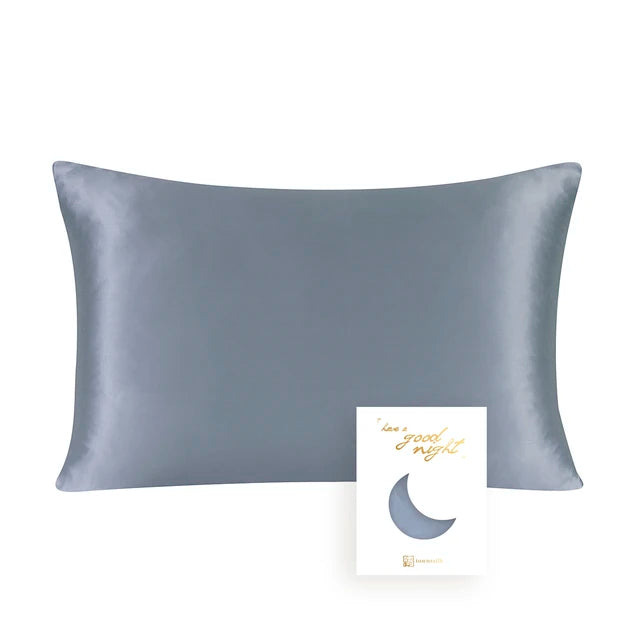 Silk Solid Color Satin Pillowcase Rieworkes