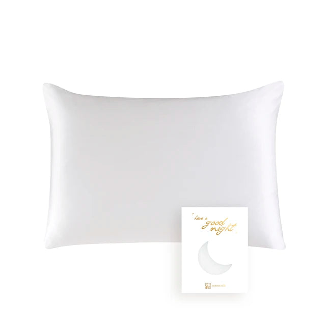 Silk Solid Color Satin Pillowcase Rieworkes