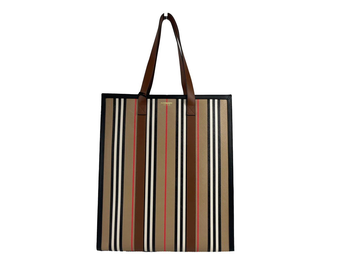 Burberry Medium NS Book Tote Bag Purse Rieworkes