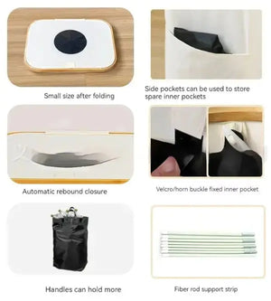 Foldable Storage Basket Rieworkes
