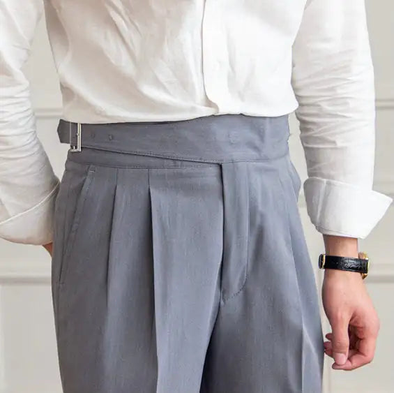 Slim Casual Office Trousers Rieworkes