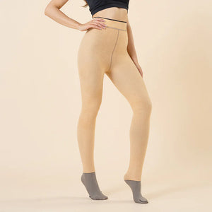 Women's Transparent Pantyhose One line crotch women tights Rieworkes