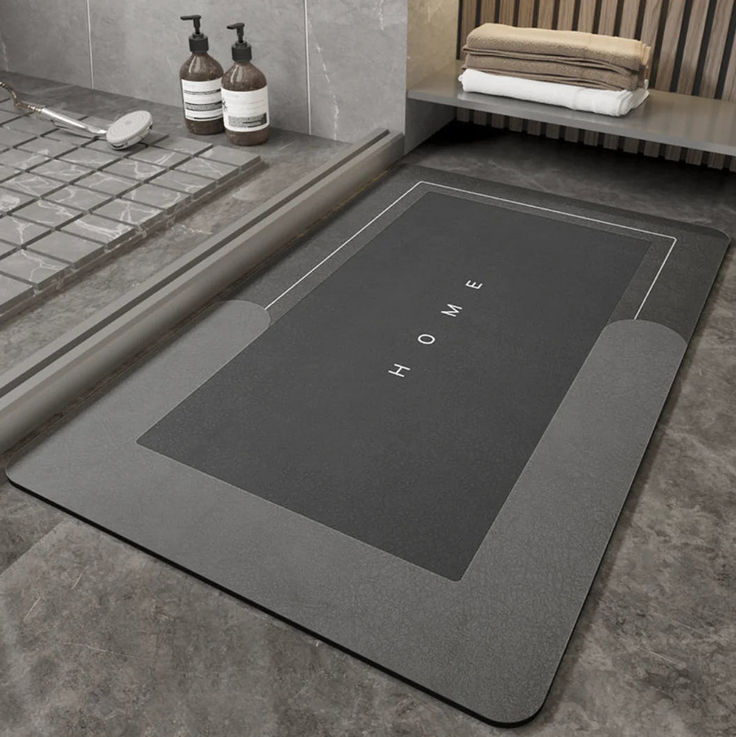 Revolutionary Absorbent Bathroom Mat Rieworkes