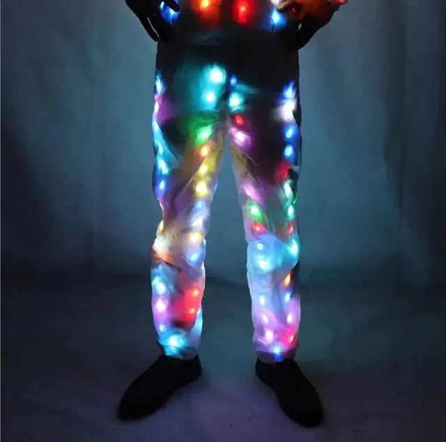 Illuminating Light Pants Creative Waterproof Clothes Rieworkes
