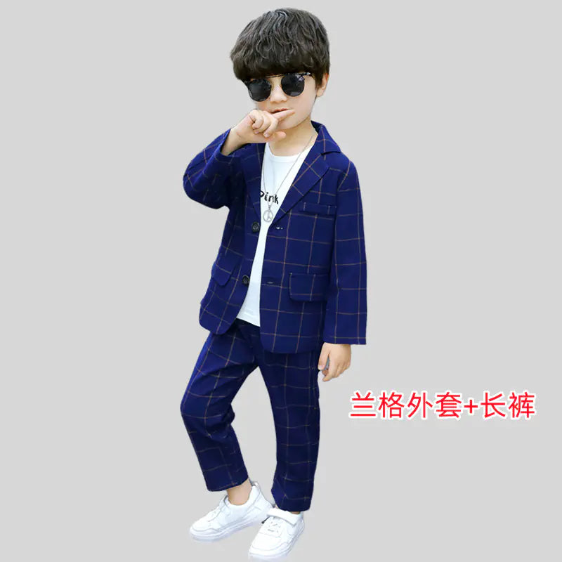 Boys' Stylish Suit Set for Autumn Winter Events Mimarta