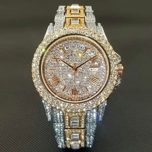 Men's Luxury Crystal Watches Rieworkes