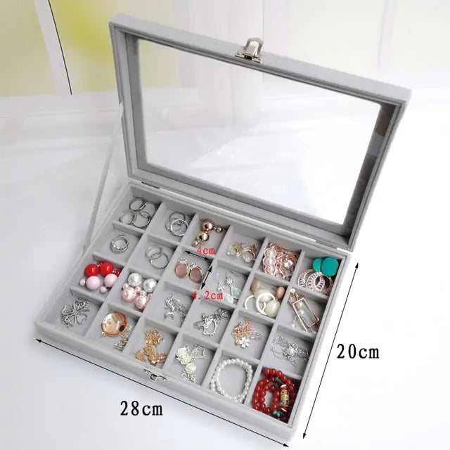 Velvet Jewelry Organizer Rieworkes