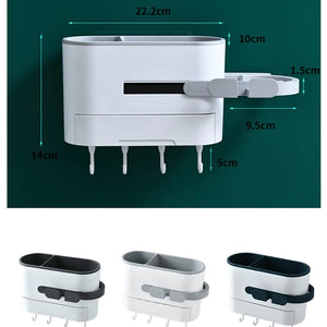 Hair Dryer Hanger for Bathroom Storage Shelf Mimarta