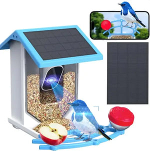 Solar Bird Feeder With Camera Rieworkes