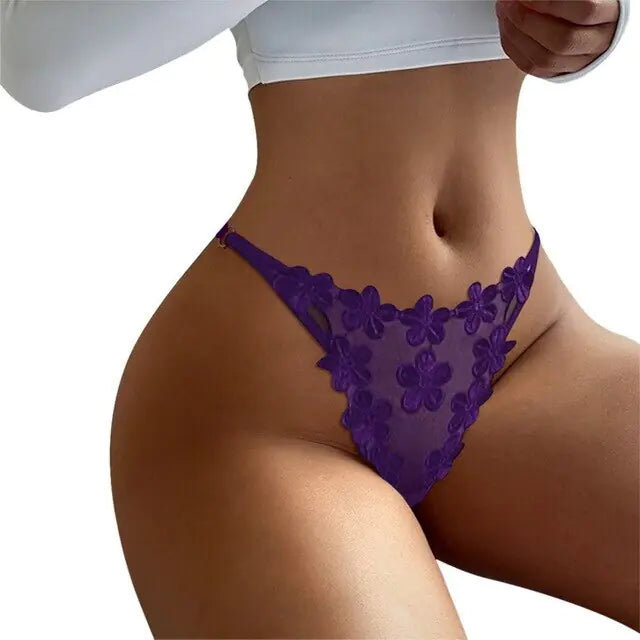 Female Underwear Lace Seamless Thongs Women Rieworkes