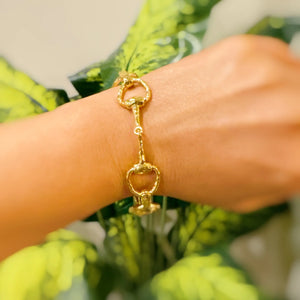 Equestrian Linked Bracelet Rieworkes