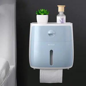 Tissue Box and Bathroom Storage Organizer Shelf Mimarta